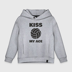 Детское худи оверсайз Volleyball - Kiss My Ace