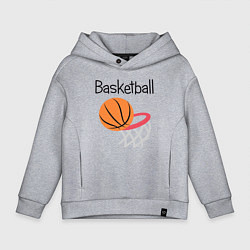 Детское худи оверсайз Game Basketball