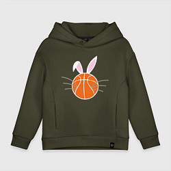 Детское худи оверсайз Basketball Bunny