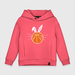 Детское худи оверсайз Basketball Bunny