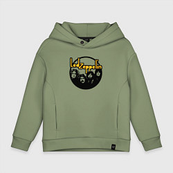 Детское худи оверсайз Led Zeppelin Лед Зеппелин