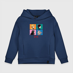 Детское худи оверсайз Клинок, рассекающий демонов Коллаж