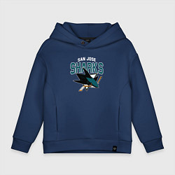 Детское худи оверсайз SAN JOSE SHARKS NHL