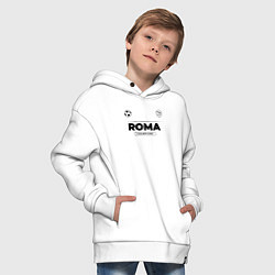 Толстовка оверсайз детская Roma Униформа Чемпионов, цвет: белый — фото 2