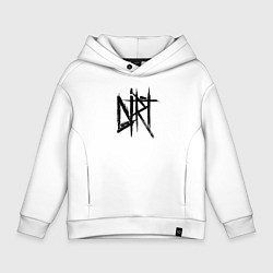 Толстовка оверсайз детская Dirt, цвет: белый