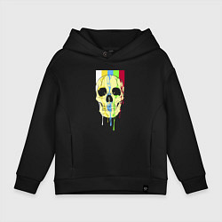 Детское худи оверсайз Color skull - vanguard