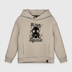 Детское худи оверсайз Rise Against rock