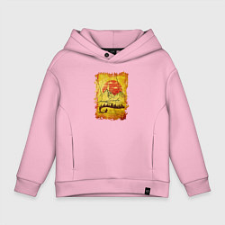 Детское худи оверсайз Лиса на Холсте