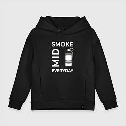 Детское худи оверсайз Smoke Mid Everyday