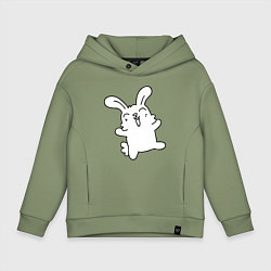 Детское худи оверсайз Happy Bunny