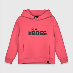 Детское худи оверсайз The real Boss