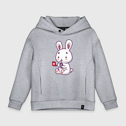 Детское худи оверсайз Rabbit like