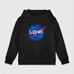 Детское худи оверсайз Lofi - Nasa theme