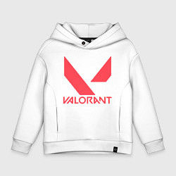 Детское худи оверсайз Valorant - logo