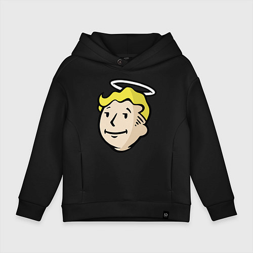 Детское худи оверсайз Holly vault boy / Черный – фото 1