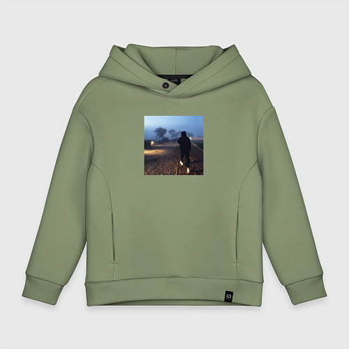 Детское худи оверсайз Pharaoh Philarmonia / Авокадо – фото 1