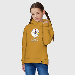 Толстовка оверсайз детская Kiki and Jiji, цвет: горчичный — фото 2