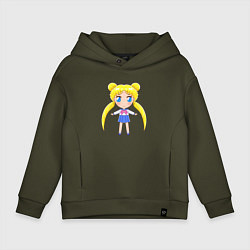 Детское худи оверсайз Sailor moon chibi