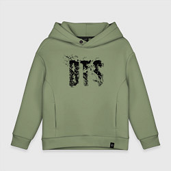 Детское худи оверсайз BTS logo