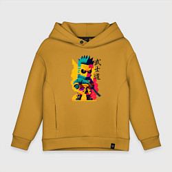 Детское худи оверсайз Bart Simpson - samurai - bushido