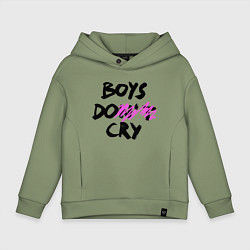 Детское худи оверсайз Boys dont cry