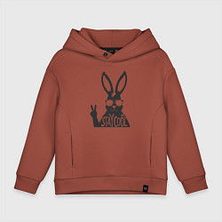 Детское худи оверсайз Stay cool rabbit