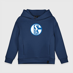 Детское худи оверсайз Schalke 04 fc club