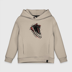 Детское худи оверсайз Кроссовка