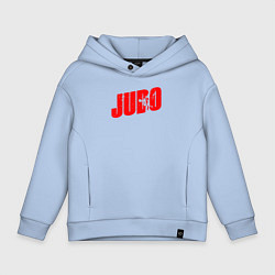 Детское худи оверсайз Judo red