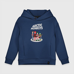 Детское худи оверсайз Arctic Monkeys clowns