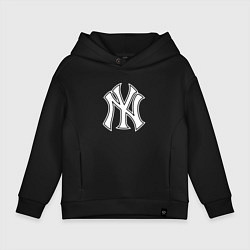 Детское худи оверсайз New York yankees - baseball logo