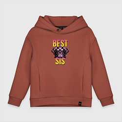 Детское худи оверсайз Best sis