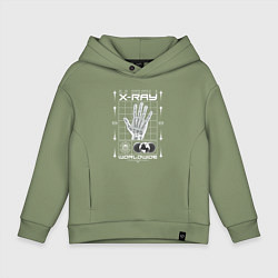 Детское худи оверсайз X-ray streetwear