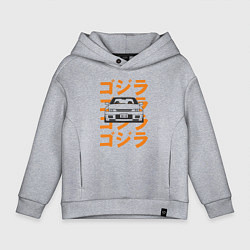 Детское худи оверсайз Nissan Skyline GTR32