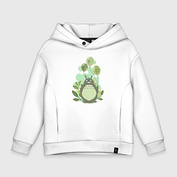 Детское худи оверсайз Green Totoro