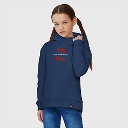 Толстовка оверсайз детская Depeche Mode - Spirit shirt, цвет: тёмно-синий — фото 2