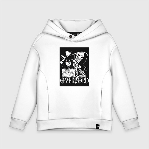 Детское худи оверсайз Повелитель / Белый – фото 1