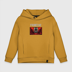 Детское худи оверсайз Front 242 - tour with fla