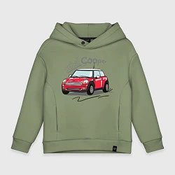 Детское худи оверсайз Mini Cooper