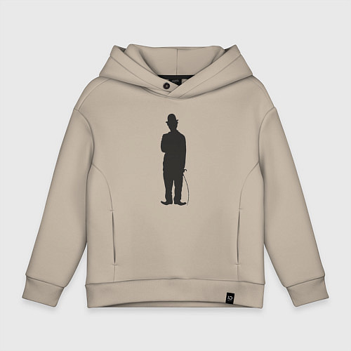 Детское худи оверсайз Black Charlie / Миндальный – фото 1