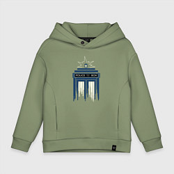 Детское худи оверсайз Light tardis