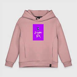Толстовка оверсайз детская J-hope in the box - K-pop, цвет: пыльно-розовый