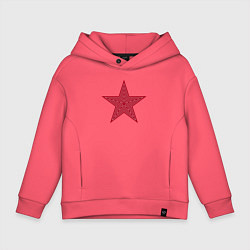 Детское худи оверсайз USSR red star