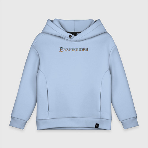 Детское худи оверсайз Enshrouded logo / Мягкое небо – фото 1