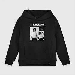 Толстовка оверсайз детская Jungkook bts seven, цвет: черный