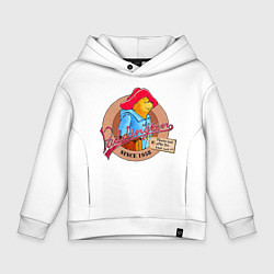 Толстовка оверсайз детская Paddington Bear, цвет: белый