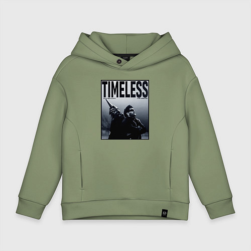 Детское худи оверсайз Timeless / Авокадо – фото 1