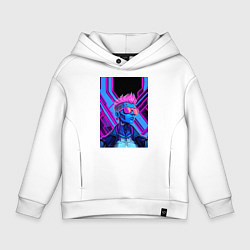 Детское худи оверсайз Неоновые панки