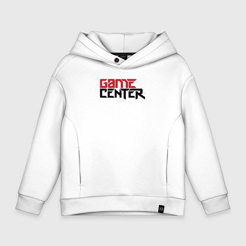 Детское худи оверсайз Игровой центр / Белый – фото 1