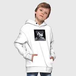 Толстовка оверсайз детская Denzel curry, цвет: белый — фото 2